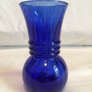 Beautiful Cobalt Blue Glass Vase